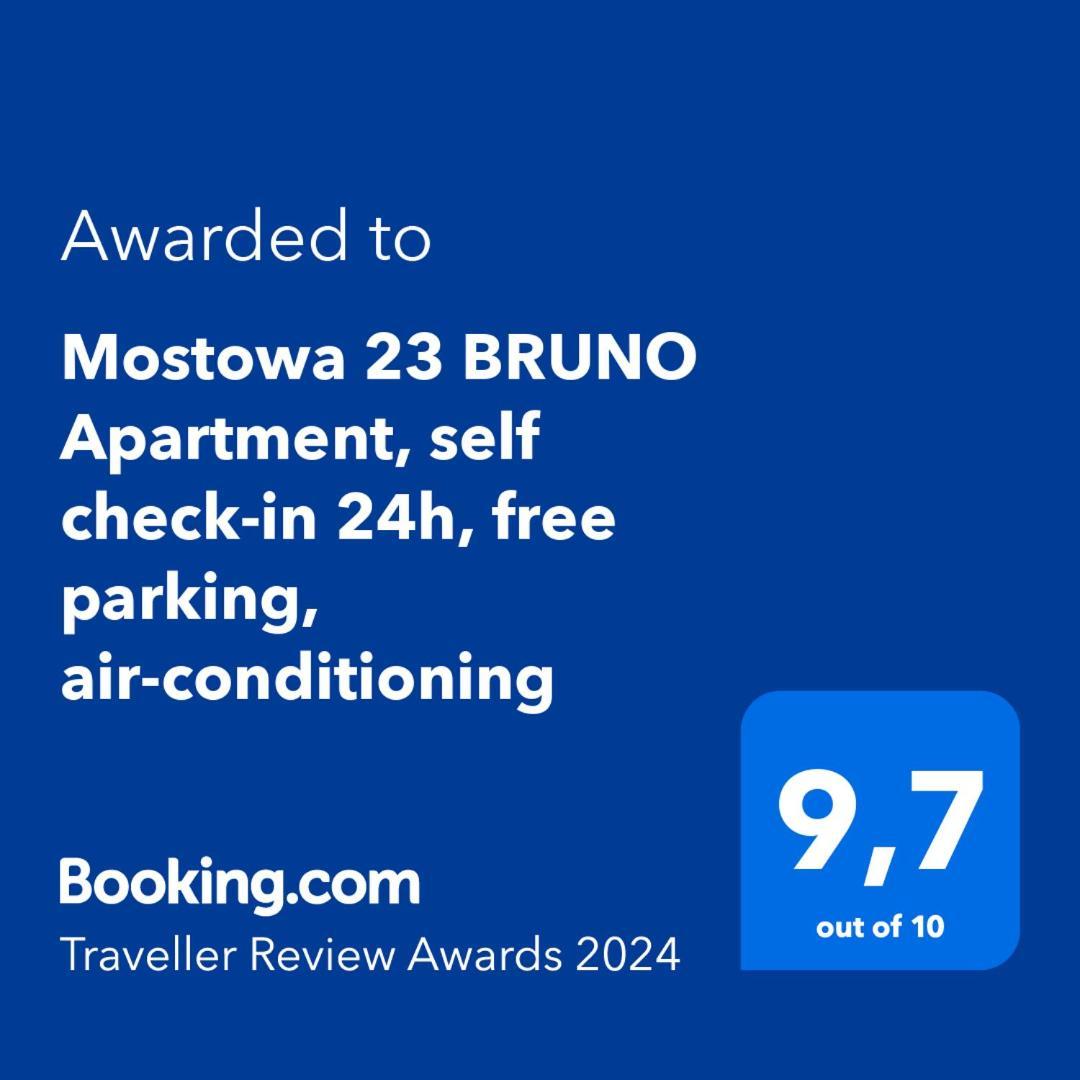 Mostowa 23 Bruno Apartment, Self Check-In 24H, Free Parking, Air-Conditioning Poznań Buitenkant foto