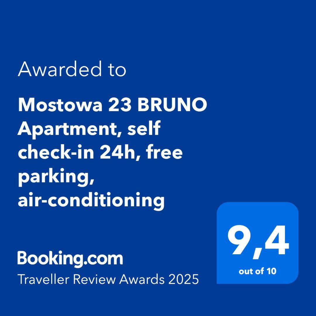 Mostowa 23 Bruno Apartment, Self Check-In 24H, Free Parking, Air-Conditioning Poznań Buitenkant foto